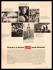 1960 Life Magazine Earnest Hemingway There's A Great Life Ahead Vintage Print Ad picture