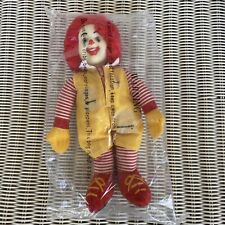 Vintage Sealed Ronald McDonald Plush Doll From The 80s -  picture