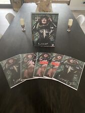 SHIKARII VENOMIZED MARY JANE POWER HOUR MEGACON 5 BOOK SET ALL SIGNED x 4 🔥🔥🔥 picture