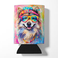 Keeshond Hippie Dawg Can Or Bottle Hugger picture