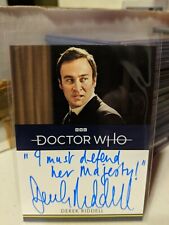 Doctor Who Series 1-4 Derek Riddell Inscription Autograph as Sir Robert MacLeish picture