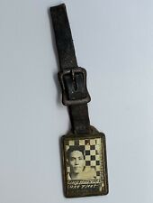 ANTIQUE LAGO OIL & TRANSPORT EMPLOYEE BADGE WITH LEATHER BUCKLE LAKE FLEET picture