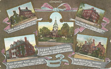 Annapolis MD * 5 House Multi-View c1908 * Washington, Baltimore & Annapolis RR picture