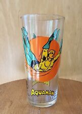 Aquaman Pepsi Super Series Vintage Moon Glass 1976 DC Comics picture