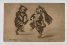 1910 Postcard 2 Cats Dancing The Merry Widow Waltz by Artist C l Van Vredenburgh picture