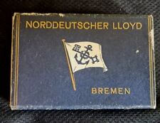 ANTIQUE Norddeutscher Lloyd Breman Ocean Liner Bar Soap UNUSED, NICE picture