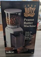 New Vintage 1994 Salton Just Nutty Peanut Butter Machine PB-1 Complete Open Box picture