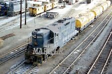 RR LARGE PRINT-CHESAPEAKE & OHIO C&O 5848 Action at Chicago Il  7/25/1975 picture