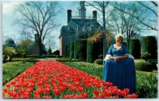 Postcard - Governor's Palace Gardens, Williamsburg, Virginia picture