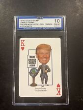 2024 Hero Decks President Donald Trump King of Hearts - ISA 10 picture