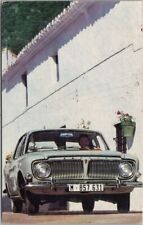 FORD ZEPHYR 6 Car Advertising Postcard w/ Netherlands Stamp / 1968 Dutch Cancel picture
