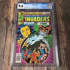 Invaders #38 CGC 9.6 1st full app of Lady Lotus picture