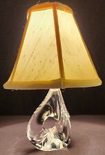 Daum French Crystal Lamp - 1950's Genuine Model 2 - Absolutely Mint Condition picture