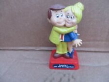 Vintage 1970's russ berrie Figure love is you and me together picture