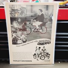 Vintage Drag Racing Magazine Cut Out. Harley Davidson. 