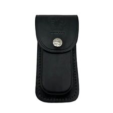 Vintage Leather Schrade Pocket Knife Sheath Belt Case Holder Multi Tool picture