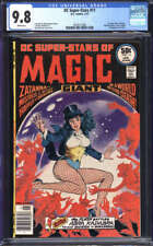 DC SUPER-STARS #11 CGC 9.8 WHITE PAGES // ZATANNA COVER DC COMICS 1977 picture