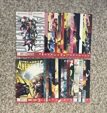 Uncanny Avengers #1-25 + 8AU & #1-5 complete vol 1 & 2 set 2012 2015 lot 1 5 25 picture