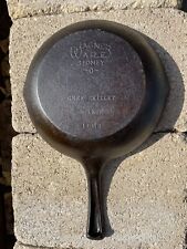 Vintage Wagner Ware  Cast Iron 9 Inch Chef Skillet #1386B Complete Restored picture