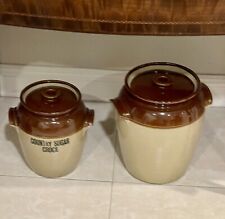 Two Vintage: Pearson's of Chesterfield: Stoneware: Containers picture