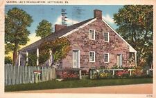 Vintage Postcard General Lee's Headquarters Mansion Gettysburg Pennsylvania PA picture