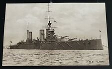 H.M.S. “ LION” British Battle Cruiser TUCK’s Postcard picture