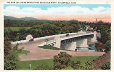 c1920s Cheapside Bridge Over Deerfield River Greenfield MA P527 picture