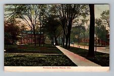 Warren OH-Ohio, Residence Section, Trees, c1908, Vintage Postcard picture