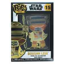 Funko POP Pin: Star Wars #15 Boushh Leia Large Enamel Pin - New Sealed in box picture