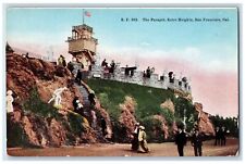 c1910's The Parapet Sutro Heights San Francisco California CA Antique Postcard picture