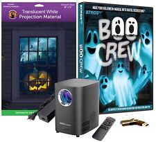 Boo Crew Halloween Digital Decoration Kit - Videos, Screen & Projector included picture