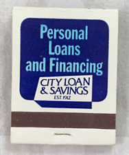 Matchbook City Loan & Savings Control Data Corporation #0202 picture