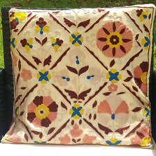 Sofa Cushion Hand-Embroidered Cover of Natural Mulberry Silk Decorative picture