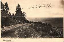1907 Scenic Road Flagstaff Mountain Fine & Coulson in Boulder Colorado Postcard picture