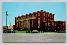 Postcard Tallapoosa County Courthouse Dadeville Alabama, Vintage Chrome D13 picture