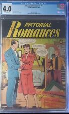 Pictorial Romances #9 1951 CGC 4.0 off-white pages. Matt Baker cover. picture