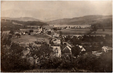 Post Mills & Fairlee Lake Thetford Vermont VT Aerial View 1900s RPPC Postcard picture