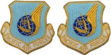 2 US Pacific Air Forces Command USAF Sleeve Patch PACAF Full Color Uniform picture