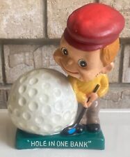 RARE 1960's Vintage Golf Boy “Hole In One Bank