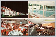 Postcard Echo Hotel Ellenville New York Multi-View Unposted picture