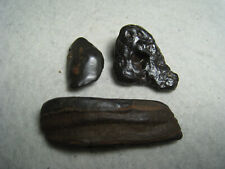 Strange Hematite Stone Formations Lot Of 3 From Kansas USA 31.2 Grams Total picture