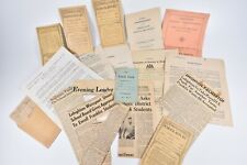 Lot 1920's - 50's Lehighton PA School District Franklin Merger Teacher Contracts picture