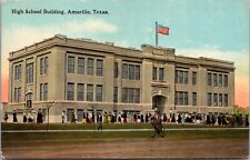 Postcard High School Building in Amarillo, Texas picture