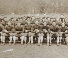 Football Players Team Photo Handsome Young Men Original Vintage Photo picture