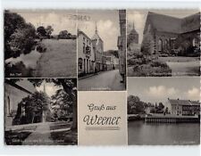 Postcard Gruss aus Weener Germany picture