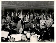 LD244 1934 Orig Photo MARINE BAND ENTERTAINS CONGRESS HOUSE OF REPRESENTATIVES picture