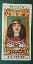 EGYPTIAN PRINCESS NEFERT  12th Dynasty   Vintage 1911 Card  BD10 picture