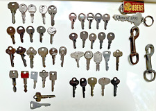 VINTAGE LOT (45) Misc. Keys Collectibles-Crafts Automotive Keys Locks & More picture