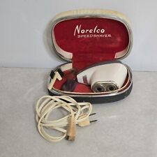 Vintage Norelco Double Head Speedshaver w/ Case Electric Razor  picture