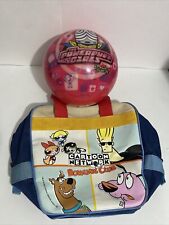 Cartoon Network Bowling Club Exclusive PowerPuff Girls Ball & Bag 2002 UNDRILLED picture
